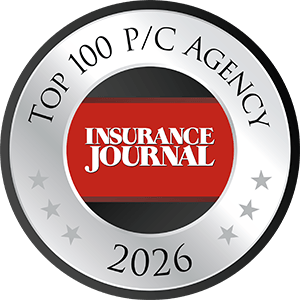 Insurance Journal - Top 100 P/C Agency 2026 Badge