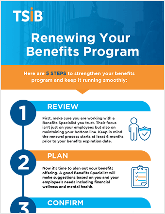 TSIB Employee Benefits Infographic